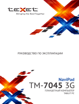 TEXET NaviPad TM-7045 3G Black/Graphite Руководство пользователя
