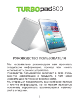TurboPad 800 8" 8Gb Wi-Fi Silver + Чехол Pink