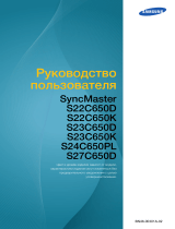 Samsung S24C650PL Руководство пользователя