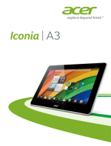 Acer Iconia Tab A3-A11 10.1" 16Gb 3G White Руководство пользователя