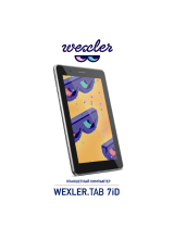 Wexler TAB 7iD 16Gb+3G Black Руководство пользователя