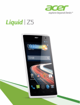 Acer Liquid Z5 Duo (Z150) Grey Руководство пользователя