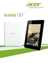 Acer Iconia Tab B1-710 7" 8Gb Wi-Fi Blue Руководство пользователя