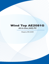 MSI Wind Top AE2081G-025RU Руководство пользователя