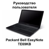 Packard Bell TE69KB-65204G1TMnsk Руководство пользователя