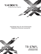 TEXET TB-176FL   карта Руководство пользователя