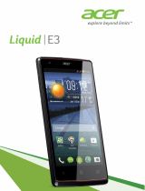 Acer Liquid E3 (E380) Black HM.HDZEE.001 Руководство пользователя