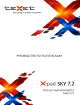 TEXET X-pad SKY 7.2 4Gb Wi-Fi (TM-7089) Руководство пользователя