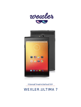 Wexler ULTIMA 7" 8Gb 3G Black Руководство пользователя