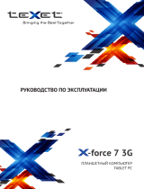 TEXET X-force 7 16Gb 3G (TM-7065) Руководство пользователя