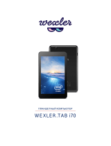 Wexler TAB i70 7" 8GB Wi-Fi + Чехол Руководство пользователя