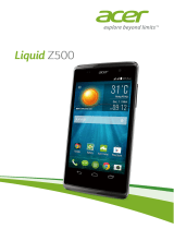 Acer Z500 Dual SIM Black Руководство пользователя