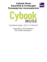 Bookeen Cybook Muse FrontLight + Карта 300р. (CYBFT1FBK) Руководство пользователя