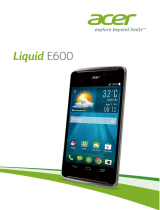 Acer Liquid E600 Black Руководство пользователя
