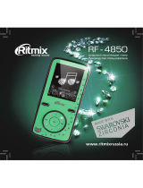 Ritmix RF-4850 8Gb Mint Руководство пользователя