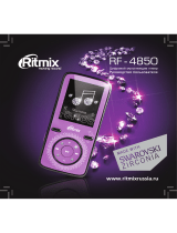 Ritmix RF-4850 8Gb Lilac Руководство пользователя