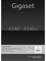 Gigaset A540A Руководство пользователя