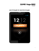 Qumo Vega 8002 8Gb 3G Black Руководство пользователя