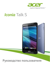 Acer Iconia Talk S 7" 16Gb LTE Blue (A1-724 ) Руководство пользователя