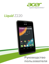 Acer Liquid Z220 Black Руководство пользователя