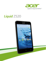 Acer Liquid Z520 Black (HM.HLUEU.002) Руководство пользователя