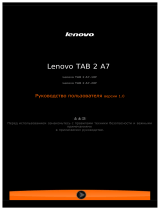 Lenovo Tab 2 A7-20F 8Gb Wi-Fi Black (59444653) Руководство пользователя