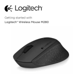 Logitech M280 Black (910-004287) Руководство пользователя