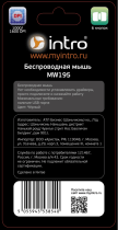 Intro MW195 Wireless Black Руководство пользователя