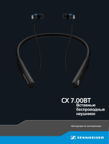 Sennheiser CX 7.00BT Black Руководство пользователя