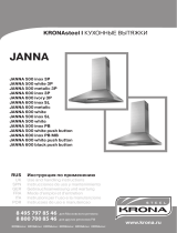 Krona Janna 600 INOX PB MB Руководство пользователя