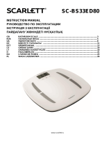 Scarlett sc-bs33ed80 Руководство пользователя