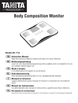 Tanita BC-718 Brown Руководство пользователя