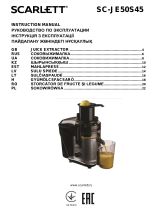 Scarlett SC-JE50S45 Руководство пользователя