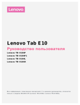 Lenovo Tab E10 TB-X104F 16Gb Black (ZA470007RU) Руководство пользователя