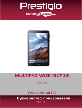 Prestigio Wize 3G Red (PMT4317) Руководство пользователя