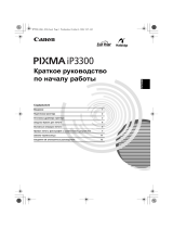 Canon PIXMA iP3300 Руководство пользователя