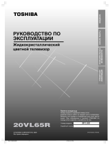 Toshiba 20 VL65 R Руководство пользователя