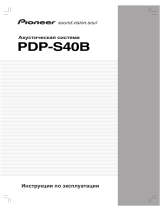 Pioneer PDP-S40 B Руководство пользователя