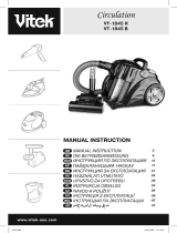 Vitek сос с контейнером для пыли VITEK VT-1845 Circulation Руководство пользователя