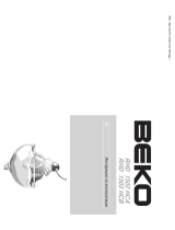 Beko RHD 1502 Руководство пользователя