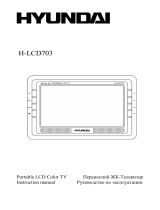 Hyundai LCD703 Руководство пользователя