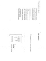 Siemens S1 WTF 3800 A Руководство пользователя