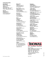 Thomas 788540 Twin T2 Aquafilter Руководство пользователя