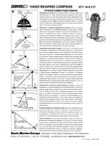 Davis Instruments Hand Bearing Compass Инструкция по эксплуатации