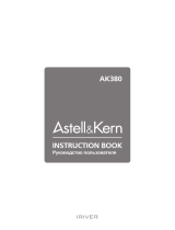 Astell&kern AK380 Руководство пользователя