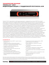 Biamp TesiraLUX IDH-1 Техническая спецификация