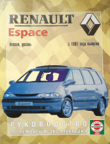 Renault Espace 1997 Руководство пользователя