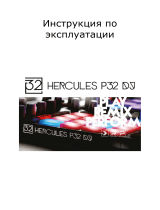 Hercules P32 DJ Руководство пользователя