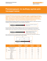 Renishaw Styli recommendations Data Sheets