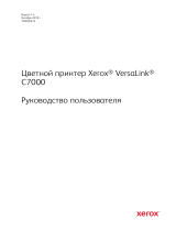 Xerox VersaLink C7000 Руководство пользователя